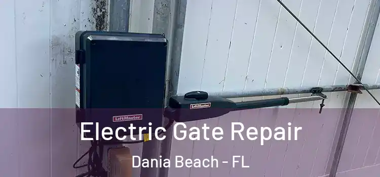  Electric Gate Repair Dania Beach - FL