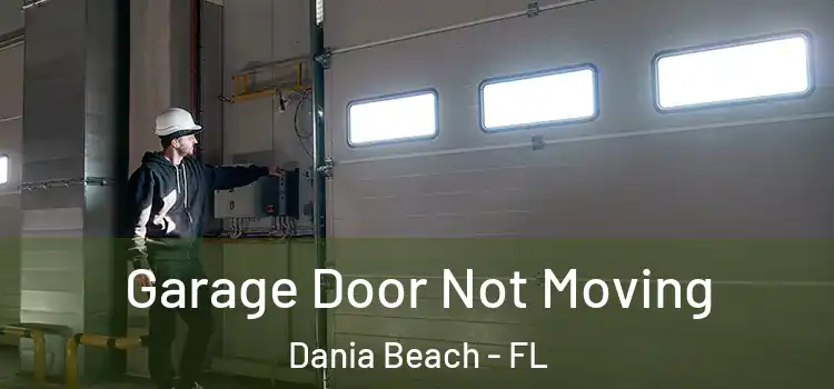  Garage Door Not Moving Dania Beach - FL